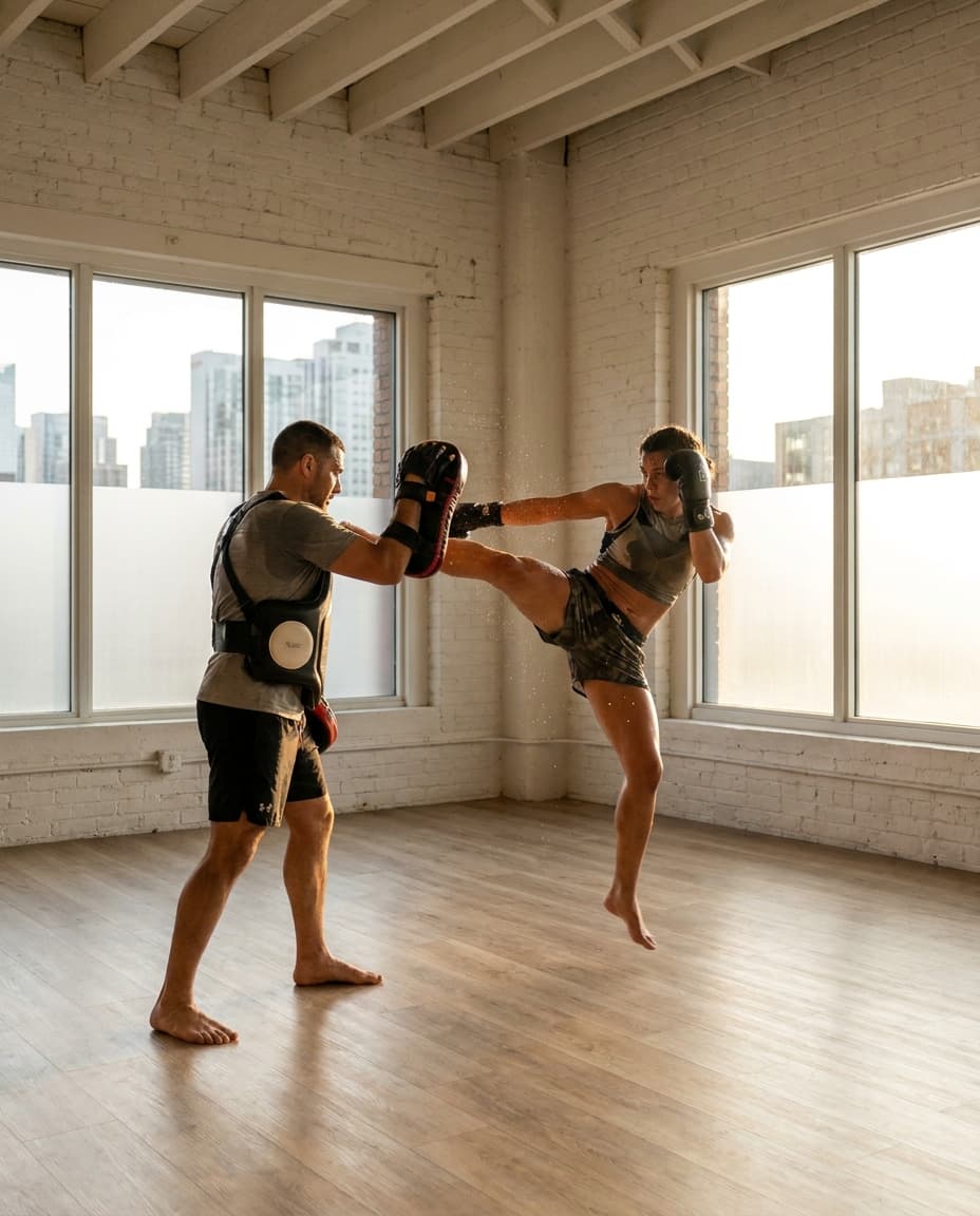 Kickboxen – Training im Golden Dragon Kampf-Kunst-Center Stadthagen