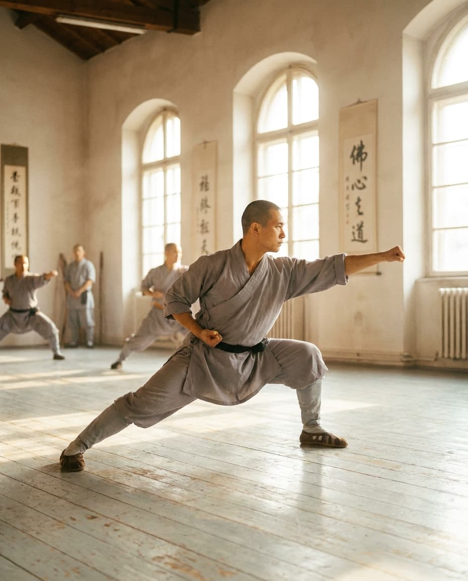 Shaolin Kung Fu – Training im Golden Dragon Kampf-Kunst-Center Stadthagen