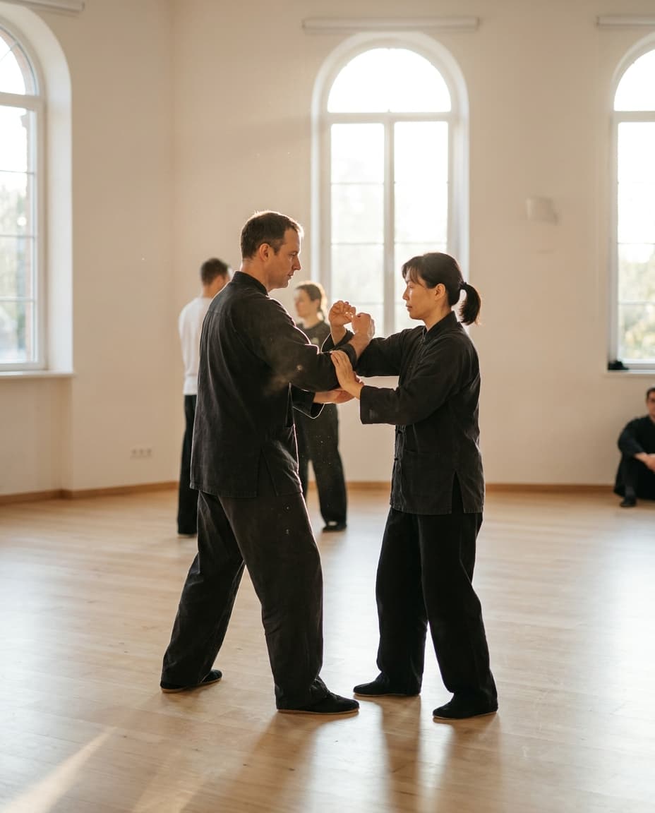 Wing Chun – Training im Golden Dragon Kampf-Kunst-Center Stadthagen