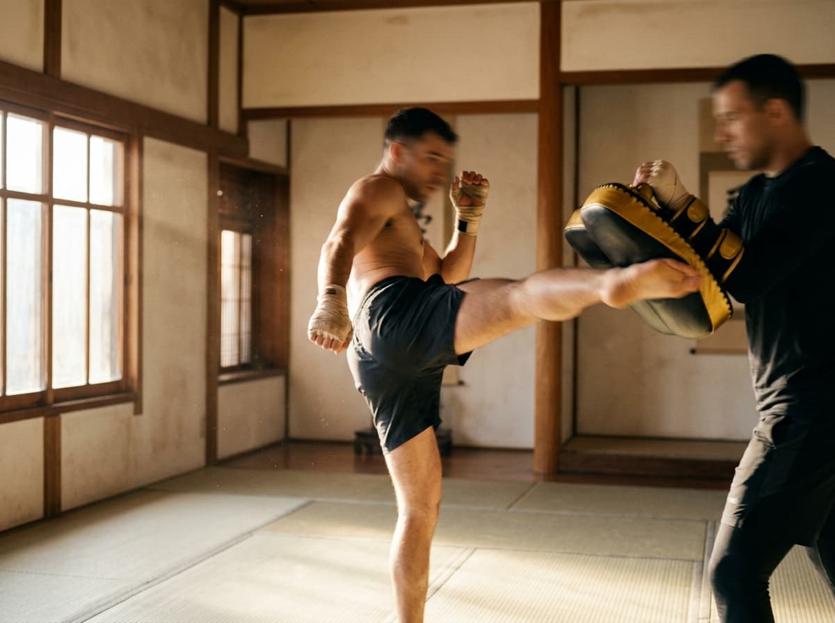 Kickboxen Training im K-K-C Stadthagen